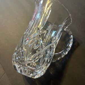 Elegant Clear Glass Pitcher Gotham Crystal.